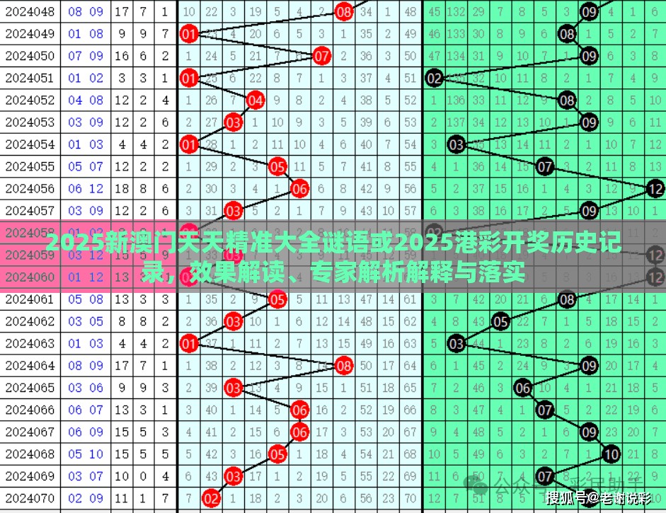 2025新澳门天天精准大全谜语或2025港彩开奖历史记录，效果解读、专家解析解释与落实