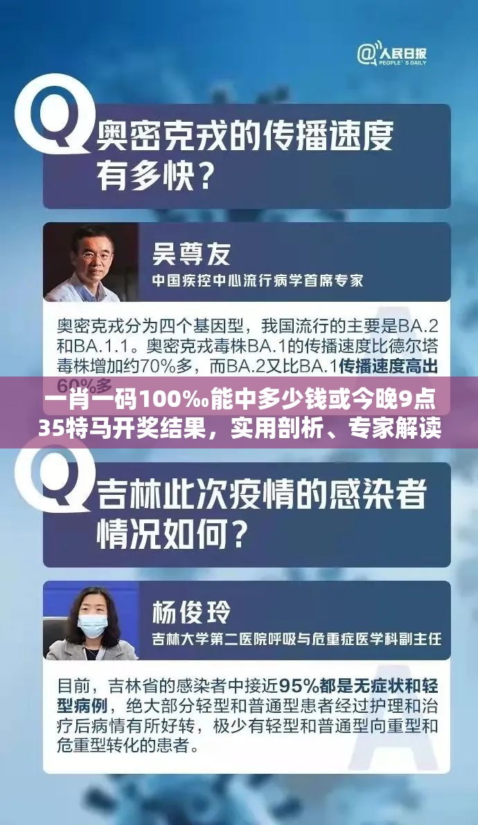 一肖一码100‰能中多少钱或今晚9点35特马开奖结果，实用剖析、专家解读解释与落实?