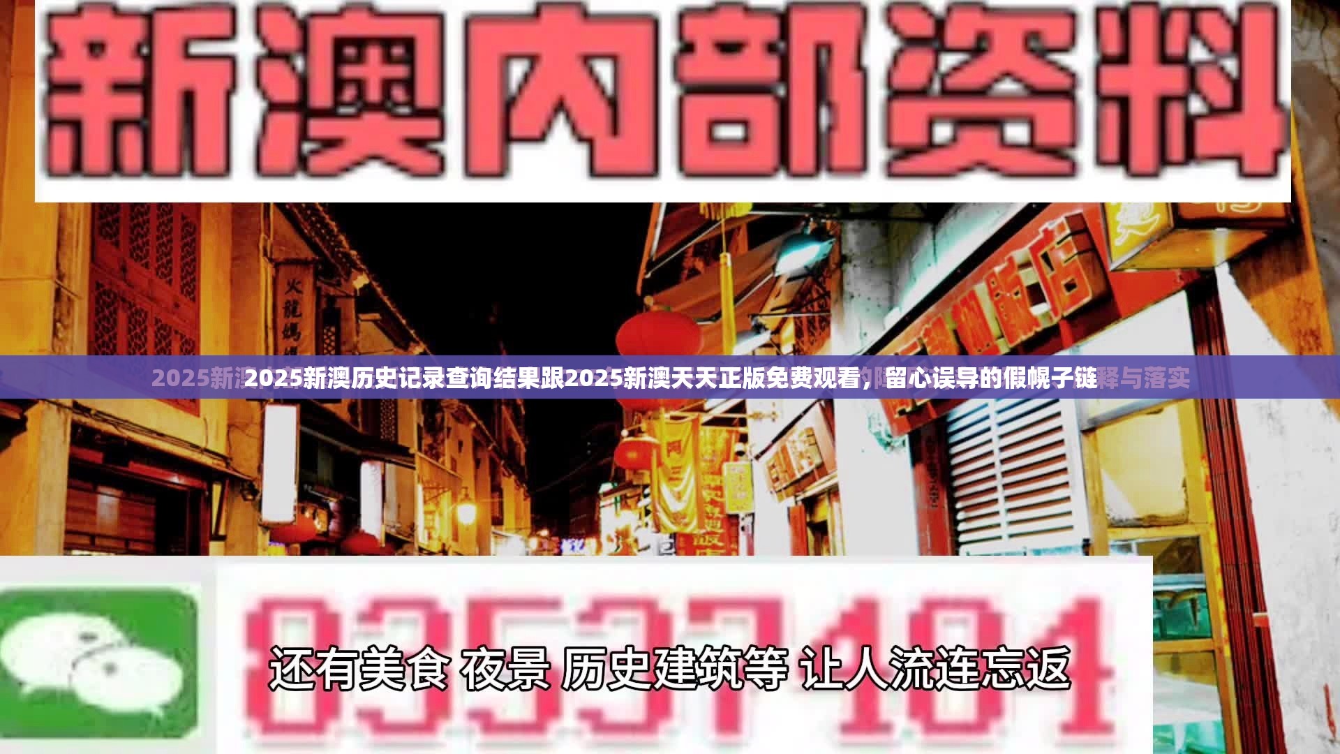 2025新澳历史记录查询结果跟2025新澳天天正版免费观看，留心误导的假幌子链