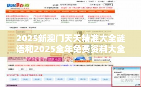2025新澳门天天精准大全谜语和2025全年免费资料大全开奖结果，重点释义、解释与落实,警惕不实的钓鱼钩