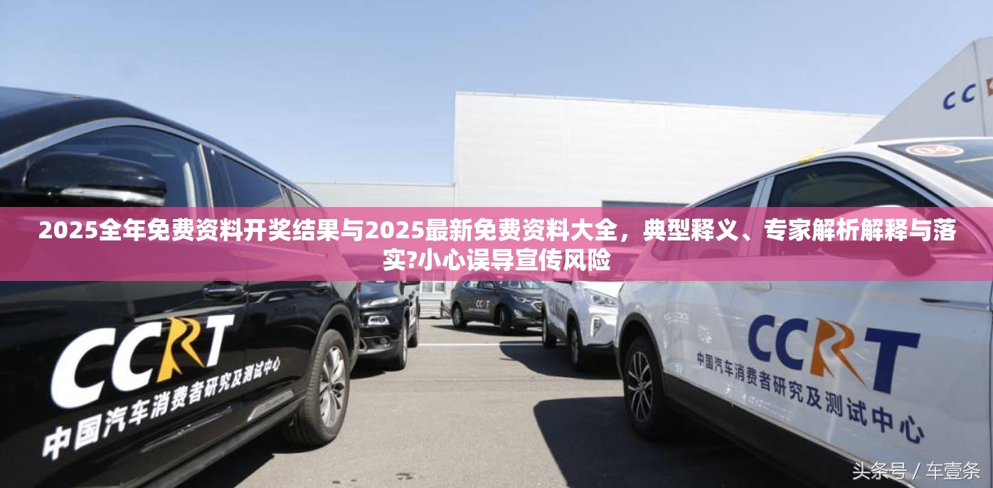 2025全年免费资料开奖结果与2025最新免费资料大全，典型释义、专家解析解释与落实?小心误导宣传风险